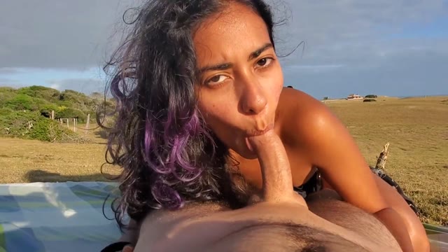Hot sex in the meadows of south america